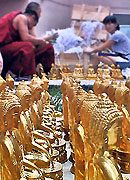 Тысяча будд в Элистинском хуруле